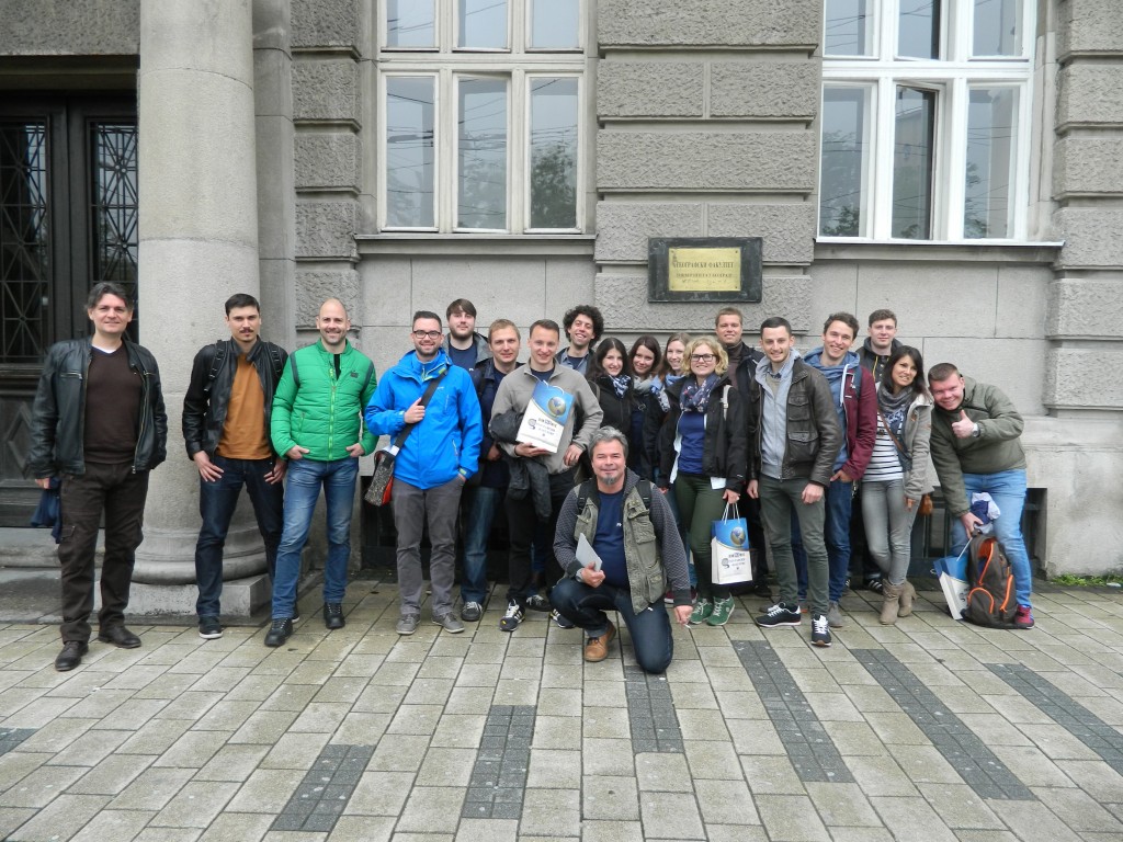 The visit of students from Erfurt University – Faculty of Architecture and Urban Planning