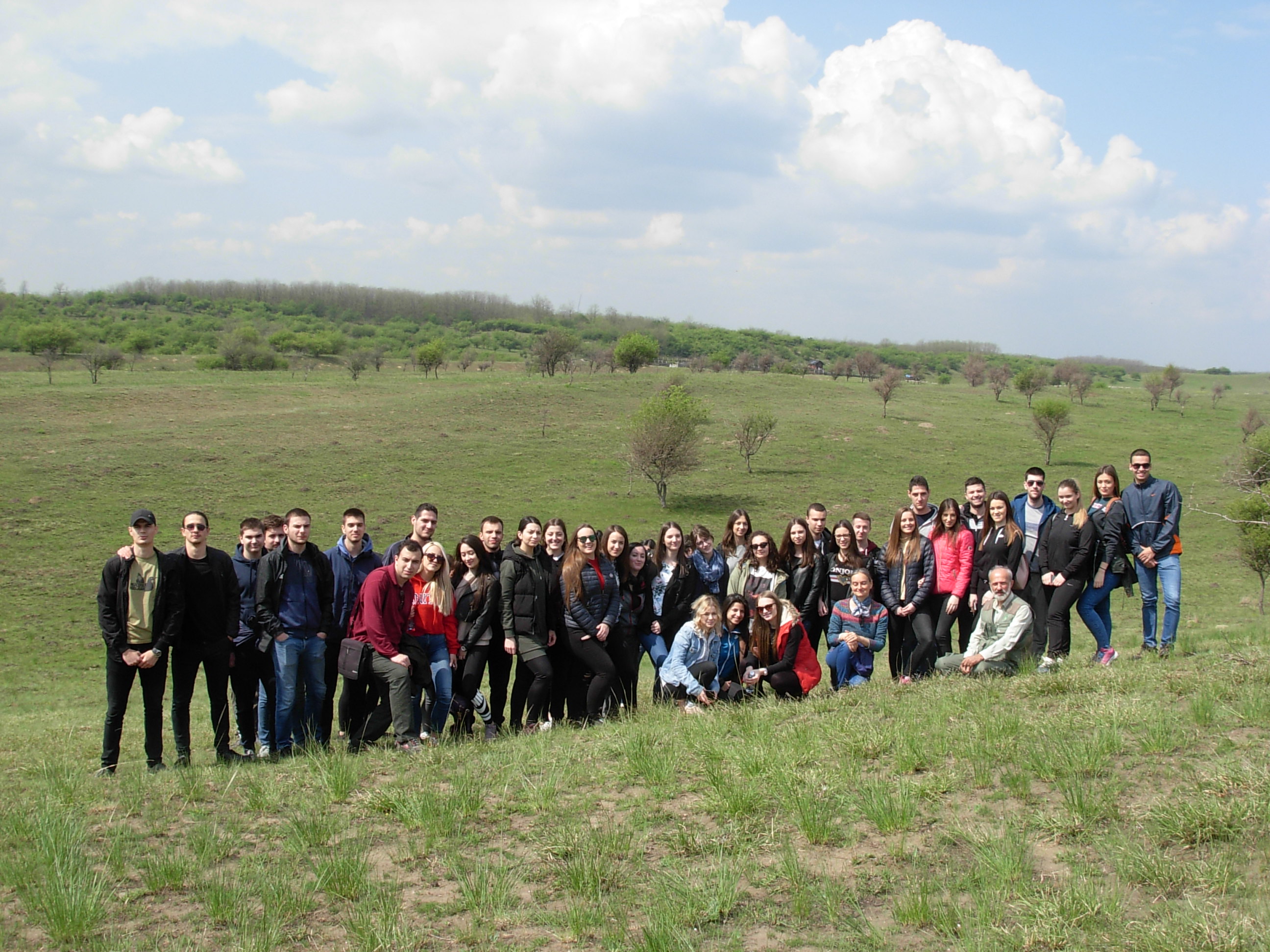 STUDENTI GEOGRAFIJE I PROSTORNOG PLANIRANjA U DELIBLATSKOJ PEŠČARI