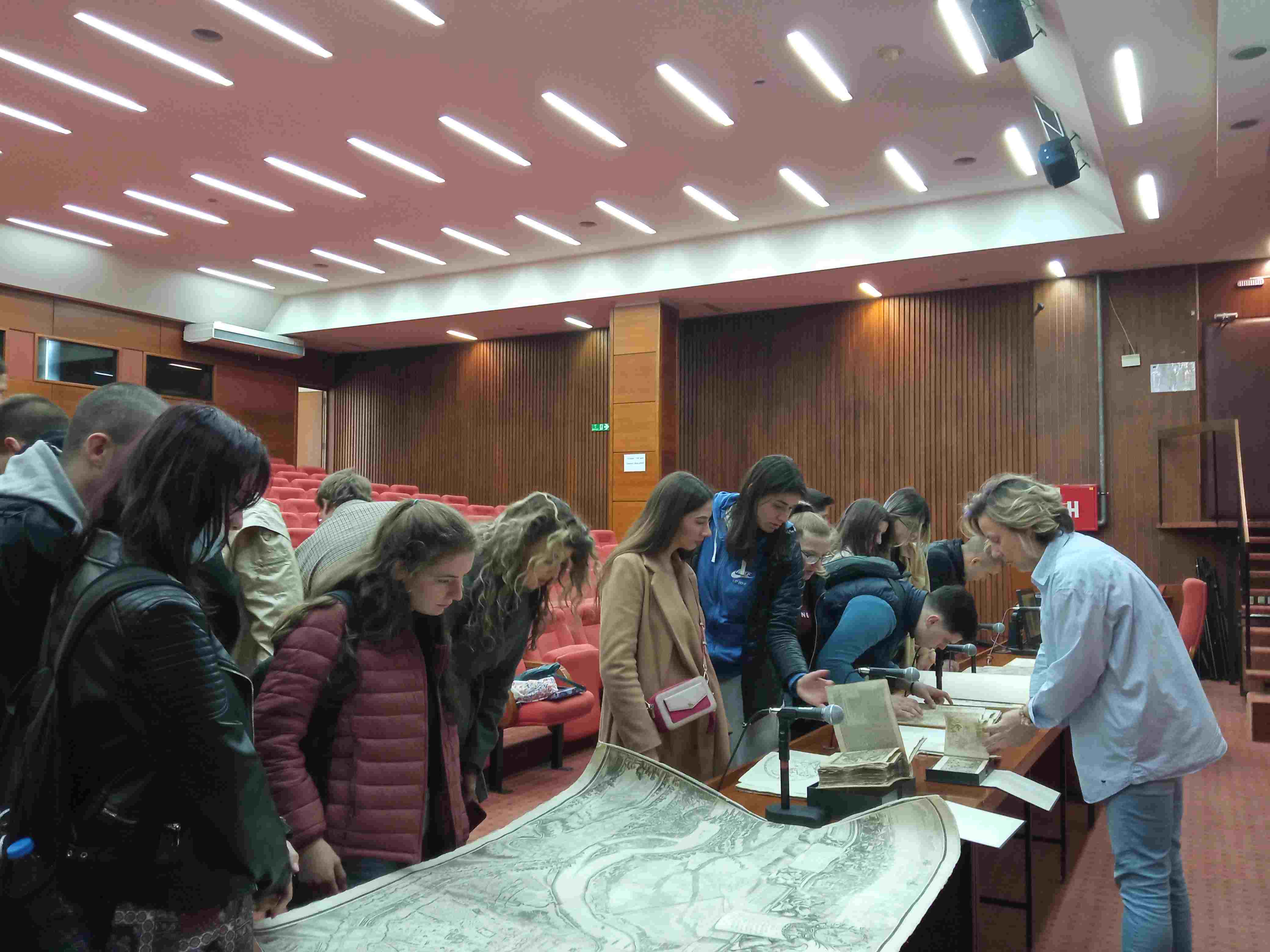 Poseta studenata Narodnoj biblioteci Srbije