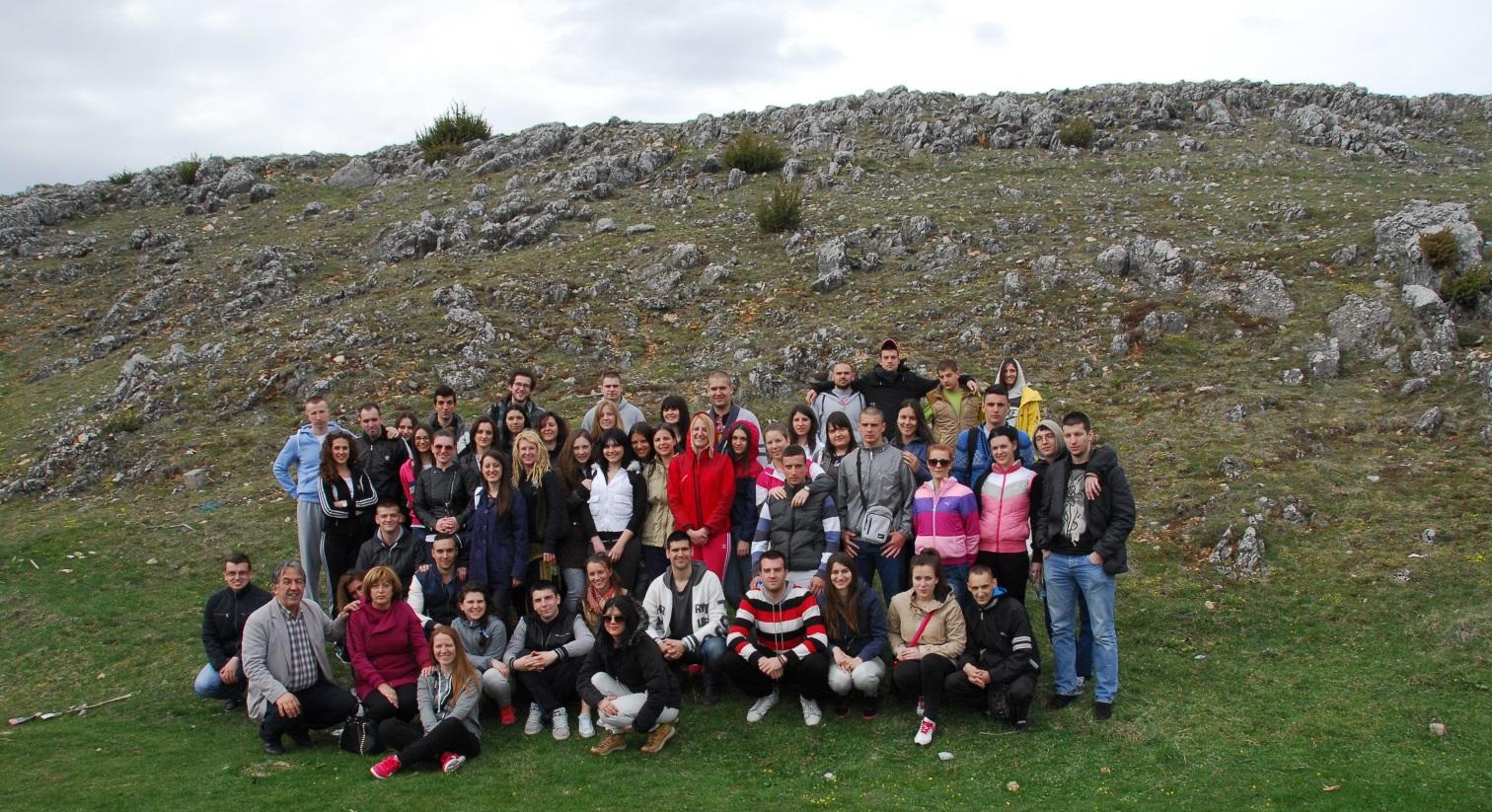 TERENSKA NASTAVA STUDENATA TREĆE GODINE GEOGRAFIJE